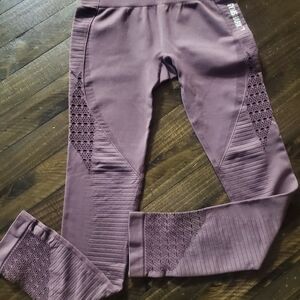 Gymshark Purple Textured Leggings